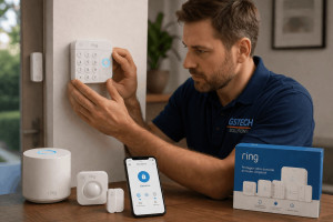 Photo de galerie - Installation d'alarme