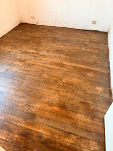 Photo de galerie - Vitrification parquet 3 passe 