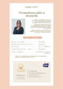 Photo de galerie - Mes tarifs est prestations 