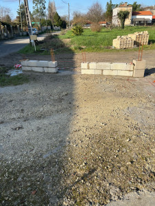 Photo de galerie - Début de chantier 