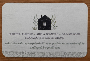 Photo de galerie - Carte de visite 