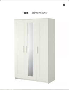 Photo de galerie - Montage Armoire Brimnes