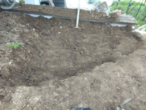 Photo de galerie - Une pioche, une heure, une petite pause s'impose 