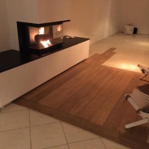 Photo de galerie - Pose de parquet - Revêtement de sol