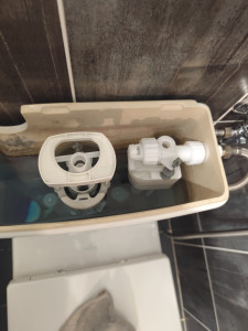 Photo de galerie - Changement mécanisme flotteur WC