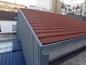 Photo de galerie - Pose tuiles mécanique 