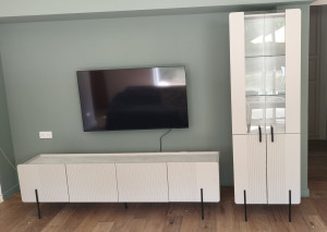 Photo de galerie - Montage buffet de salon 