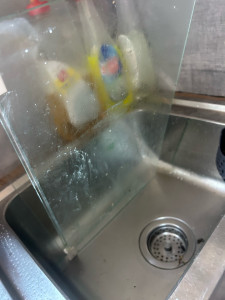 Photo de galerie - Avant de nettoyer le frigidaire 