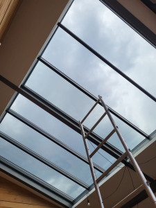 Photo de galerie - Nettoyage vitres( toiture)