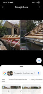 Photo de galerie - Changement de gouttières 