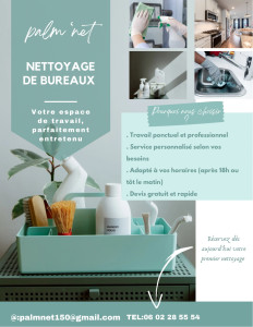 Photo de galerie -  nettoyage bureaux et locaux commerciaux 