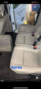 Photo de galerie - Nettoyage siège scenic 