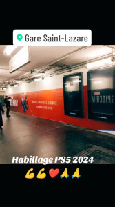 Photo de galerie - Pose adhésif 