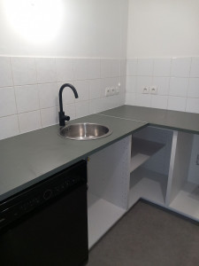 Photo de galerie - Pose cuisine en cours