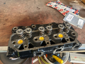 Photo de galerie - Remise à neuf haut moteur tracteur 