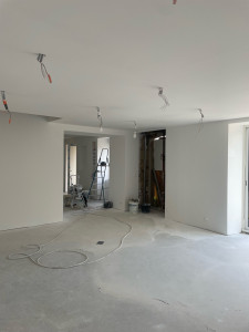 Photo de galerie - Rénovation séjour. sas cuisine 90m2