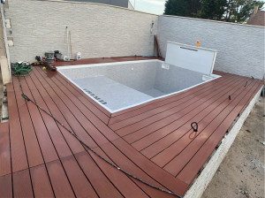 Photo de galerie - Piscine option casse case et plage immergée 