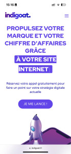 Photo de galerie - Création site internet