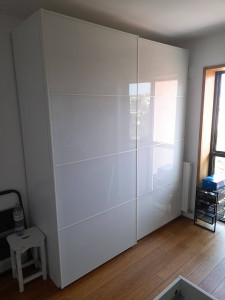 Photo de galerie - Armoire Pax portes coulissantes 