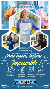 Photo de galerie - BOB Service : Nettoyage, range et entretien de vos espaces. 