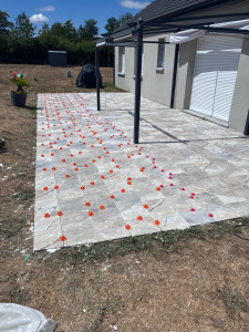 Photo de galerie - Carrelage terrasse 