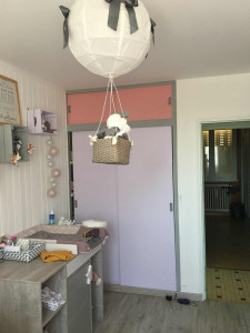 Photo de galerie - Finition porte Murs chambre