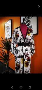 Photo de galerie - Réalisation kimono 100%coton 