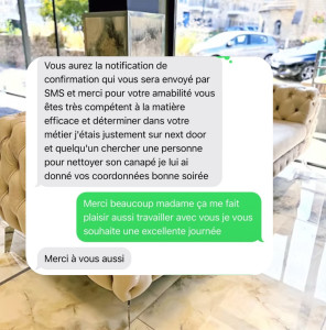 Photo de galerie - Préparation - nettoyage de salle