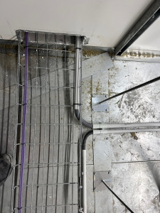 Photo de galerie - Tirage de cables incendie 