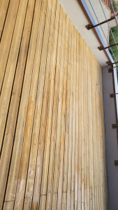 Photo de galerie - Terrasse sur plots lame bois

