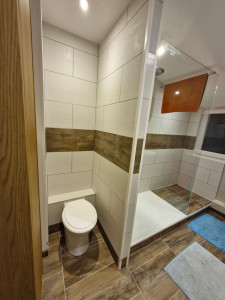 Photo de galerie - Pose de douche, toilette
