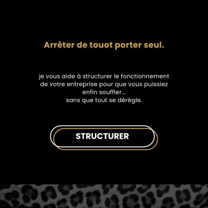 Photo de galerie - Structurez le fonctionnement de votre entreprise pour enfin souffler
