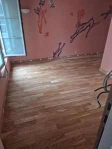 Photo de galerie - Pose de parquet - Revêtement de sol