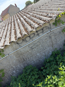 Photo de galerie - Changement de plaque fibre ciment