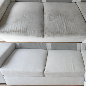 Photo de galerie - Nettoyage des canape avec machine