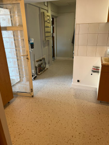 Photo de galerie - Rénovation d’un bureau sol et mur