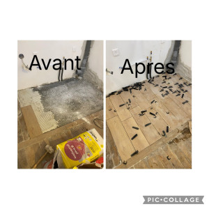 Photo de galerie - Rénovation petit surface avec carrelage 
