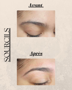 Photo de galerie - Épilation sourcils 