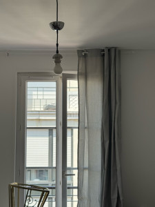 Photo de galerie - Pose de tringle à rideaux 