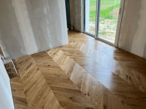 Photo de galerie - Pose de parquet - Revêtement de sol