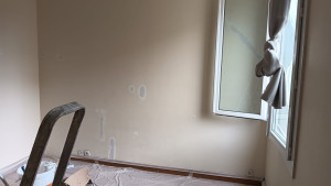 Photo de galerie - Réparation des fissures et peinture