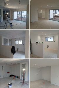 Photo de galerie - Peinture plafond et murs maison neuve 
