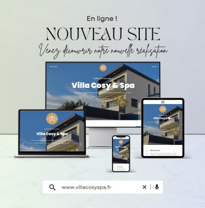 Photo de galerie - Site vitrine Villa Cosy Spa