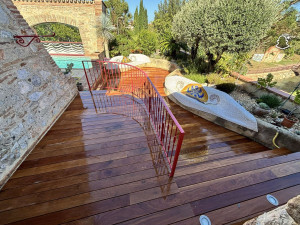 Photo de galerie - Terrasse exotique