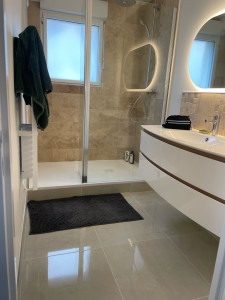 Photo de galerie - Rénovation salle de bain complète 