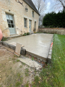 Photo de galerie - Création de terrasse