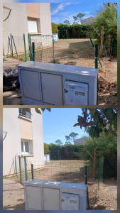 Photo de galerie - Réfection d'une clôture 
