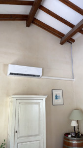 Photo de galerie - Installation d'un climatiseur reversible Bosch 7Kw
