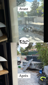 Photo de galerie - Nettoyage de vitres a domicile 