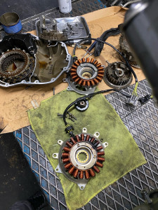 Photo de galerie - Remplacement Stator BMW GS 1200  